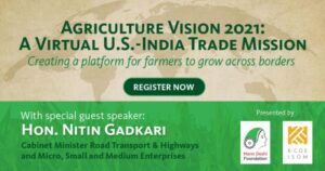 Webinar Series Announced for Farmers from U.S. and India