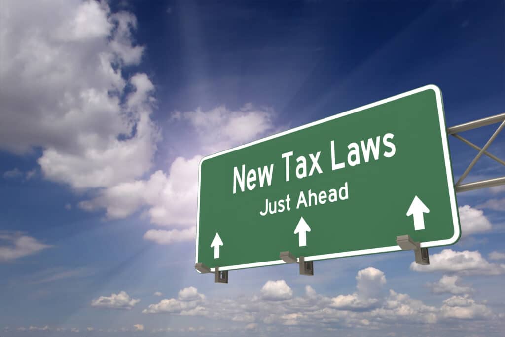 New tax laws ahead