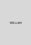 A gray square with the text "100 x AH" centered inside it.