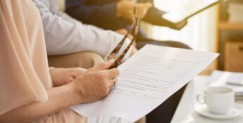 graph showing results for estate planning study