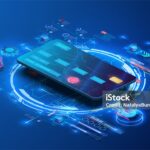 A digital illustration shows a virtual bank card surrounded by futuristic financial technology icons, data charts, and a cloud symbol on a blue background, highlighting the impact of recent NACHA Rule Updates.